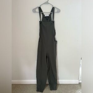 Olive Vanilla Star Overall Jumper
